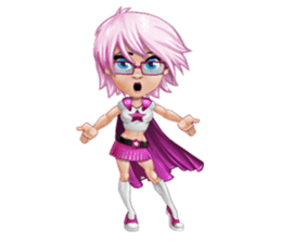 Superhero Girl sticker #2970864