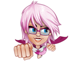 Superhero Girl sticker #2970866