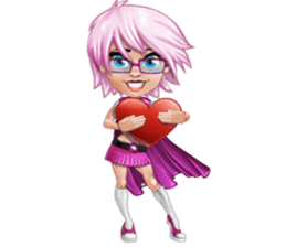 Superhero Girl sticker #2970869