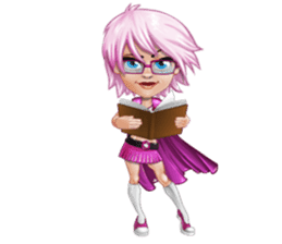 Superhero Girl sticker #2970870