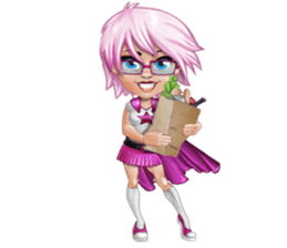 Superhero Girl sticker #2970872