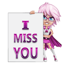 Superhero Girl sticker #2970874