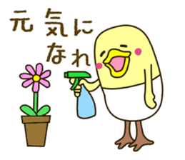 There is a chicken sticker sticker #2970990