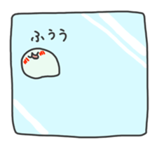 mochi  ~mochi is excited.~ sticker #2971035