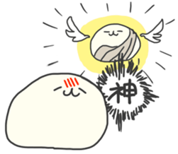 mochi  ~mochi is excited.~ sticker #2971039