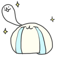 mochi  ~mochi is excited.~ sticker #2971050