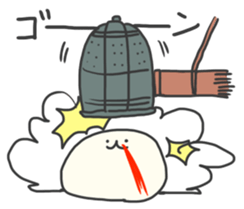 mochi  ~mochi is excited.~ sticker #2971051