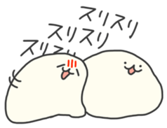 mochi  ~mochi is excited.~ sticker #2971054