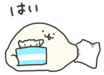 mochi  ~mochi is excited.~ sticker #2971055