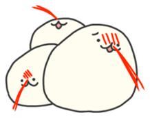 mochi  ~mochi is excited.~ sticker #2971056