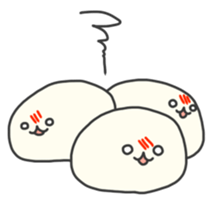 mochi  ~mochi is excited.~ sticker #2971058