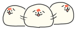 mochi  ~mochi is excited.~ sticker #2971061