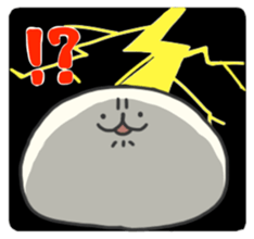 mochi  ~mochi is excited.~ sticker #2971067