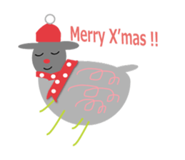 Chubby sheep sticker #2971122