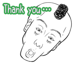 Funny face sticker(Man) vol.3 sticker #2971520