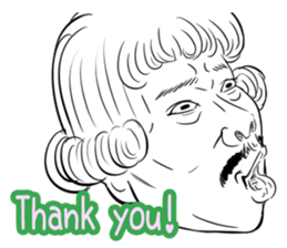 Funny face sticker(Man) vol.3 sticker #2971522