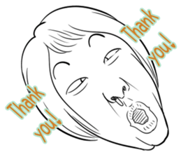 Funny face sticker(Man) vol.3 sticker #2971530