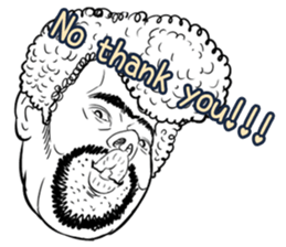 Funny face sticker(Man) vol.3 sticker #2971554