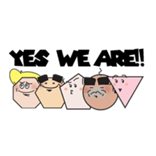 KAKU-KAKU FAMILY, ROKKAKU-KUN sticker #2972715