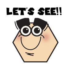 KAKU-KAKU FAMILY, ROKKAKU-KUN sticker #2972716