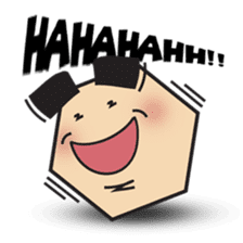 KAKU-KAKU FAMILY, ROKKAKU-KUN sticker #2972717