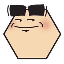 KAKU-KAKU FAMILY, ROKKAKU-KUN sticker #2972726