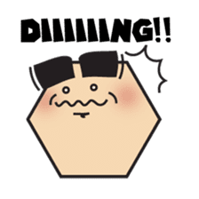 KAKU-KAKU FAMILY, ROKKAKU-KUN sticker #2972727