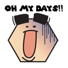 KAKU-KAKU FAMILY, ROKKAKU-KUN sticker #2972731