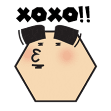 KAKU-KAKU FAMILY, ROKKAKU-KUN sticker #2972733