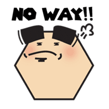 KAKU-KAKU FAMILY, ROKKAKU-KUN sticker #2972734