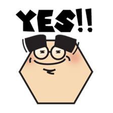 KAKU-KAKU FAMILY, ROKKAKU-KUN sticker #2972735