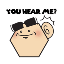 KAKU-KAKU FAMILY, ROKKAKU-KUN sticker #2972743