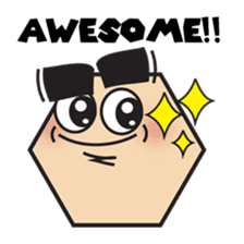 KAKU-KAKU FAMILY, ROKKAKU-KUN sticker #2972750