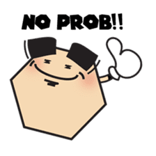 KAKU-KAKU FAMILY, ROKKAKU-KUN sticker #2972753