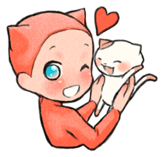 nekomimi-girl sticker #2972955