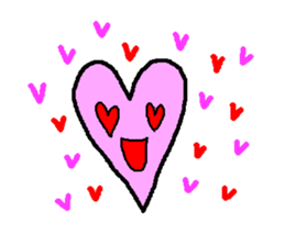 Heart tells his feelings to you sticker #2973237
