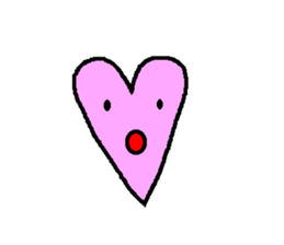 Heart tells his feelings to you sticker #2973239