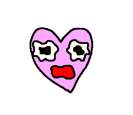 Heart tells his feelings to you sticker #2973245
