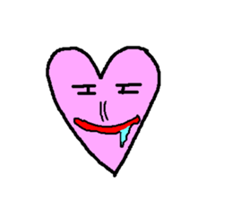 Heart tells his feelings to you sticker #2973247