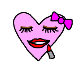 Heart tells his feelings to you sticker #2973250