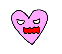 Heart tells his feelings to you sticker #2973251