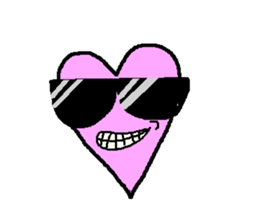 Heart tells his feelings to you sticker #2973253