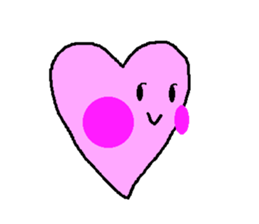 Heart tells his feelings to you sticker #2973255