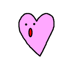 Heart tells his feelings to you sticker #2973259