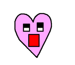 Heart tells his feelings to you sticker #2973261