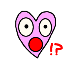 Heart tells his feelings to you sticker #2973266