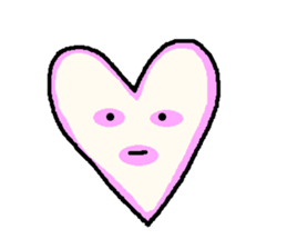 Heart tells his feelings to you sticker #2973273