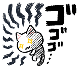 AIUEO of Cat underwear sticker #2973404
