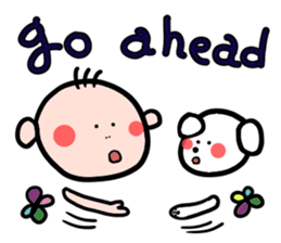 Buddy Puppy English sticker #2973518