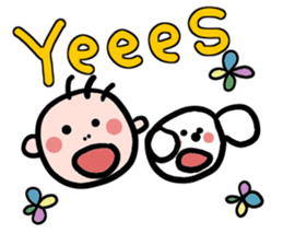 Buddy Puppy English sticker #2973525